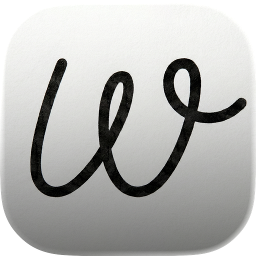 Write app icon